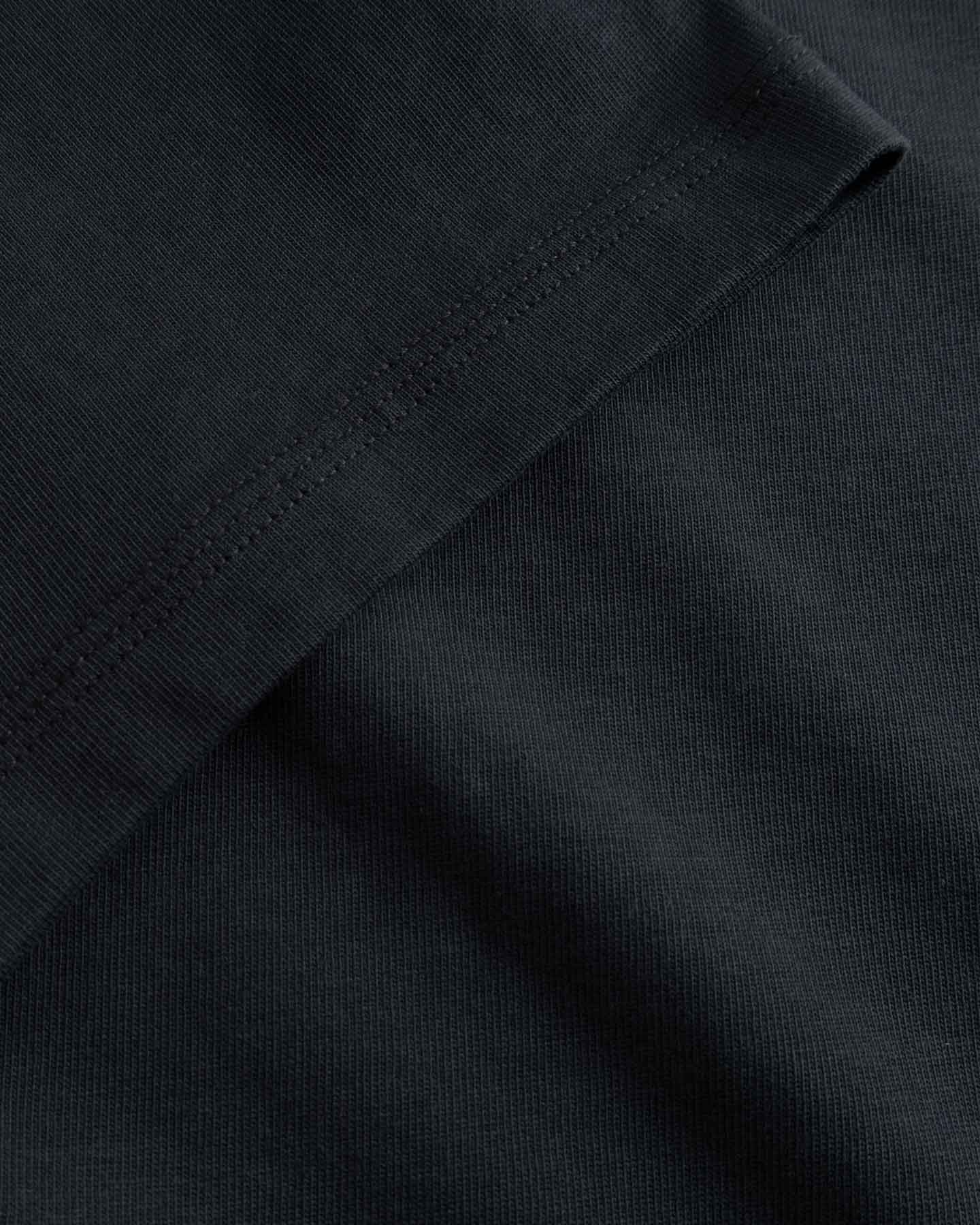 Close-up of a dark fabric texture