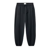 Black pants with draw string