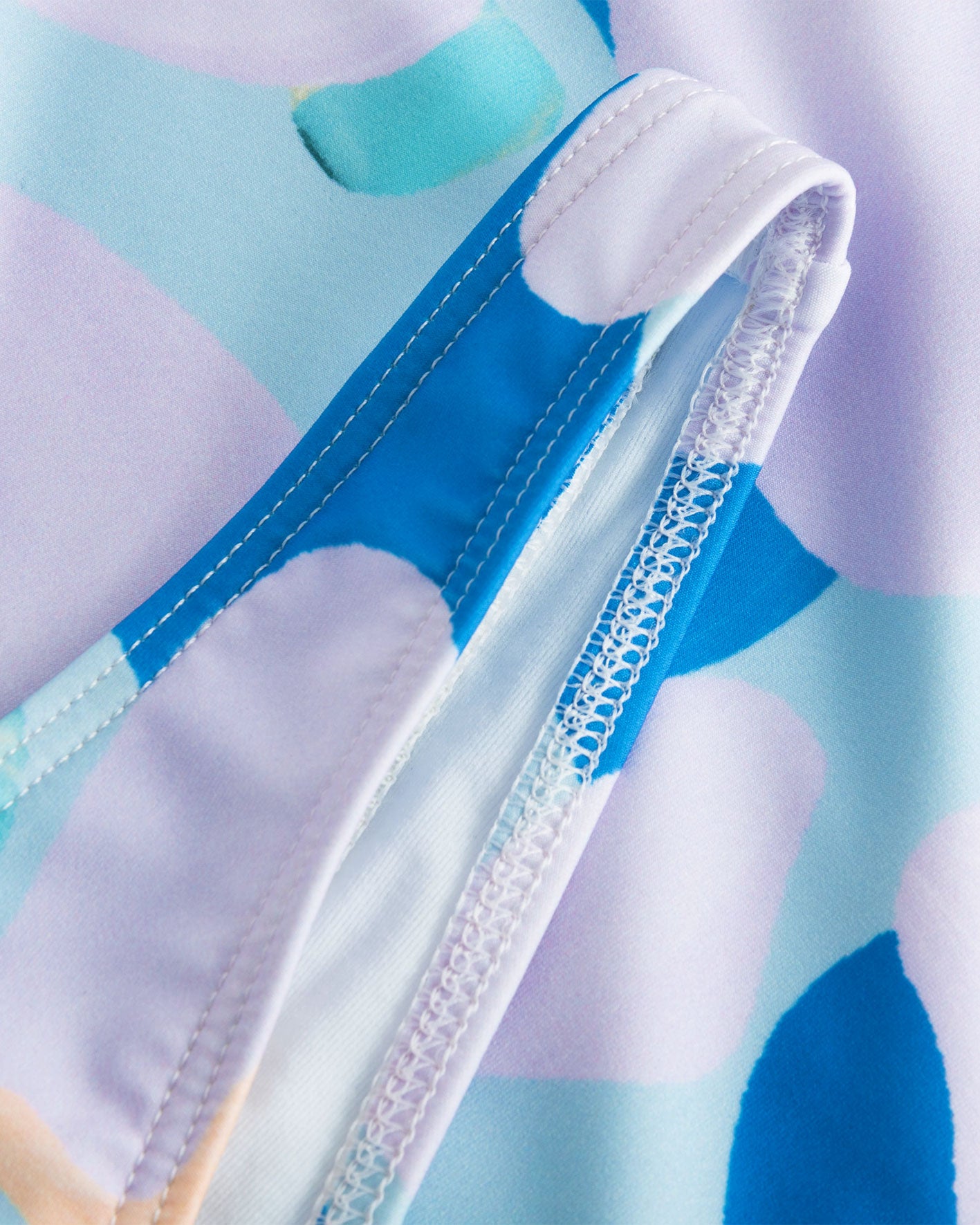Close up of multicolor swimsuit