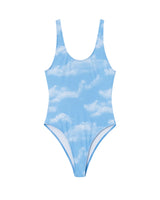 Blue swimsuit